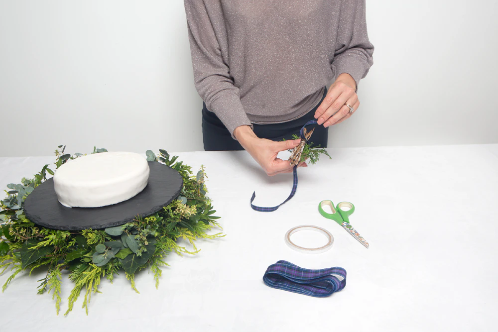 Tailored Ribbon Bow Cake Tailored Ribbon Bow Cake