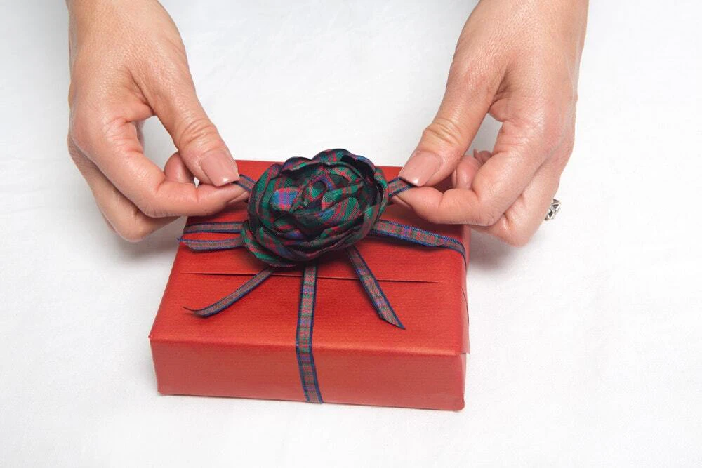 Ribbon Flower Bow Ribbon Flower Bow