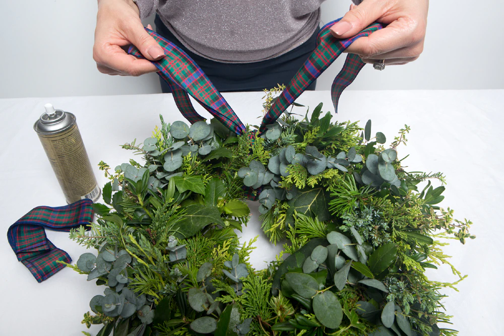 Luxury Tartan Ribbon Bow Luxury Tartan Ribbon Bow