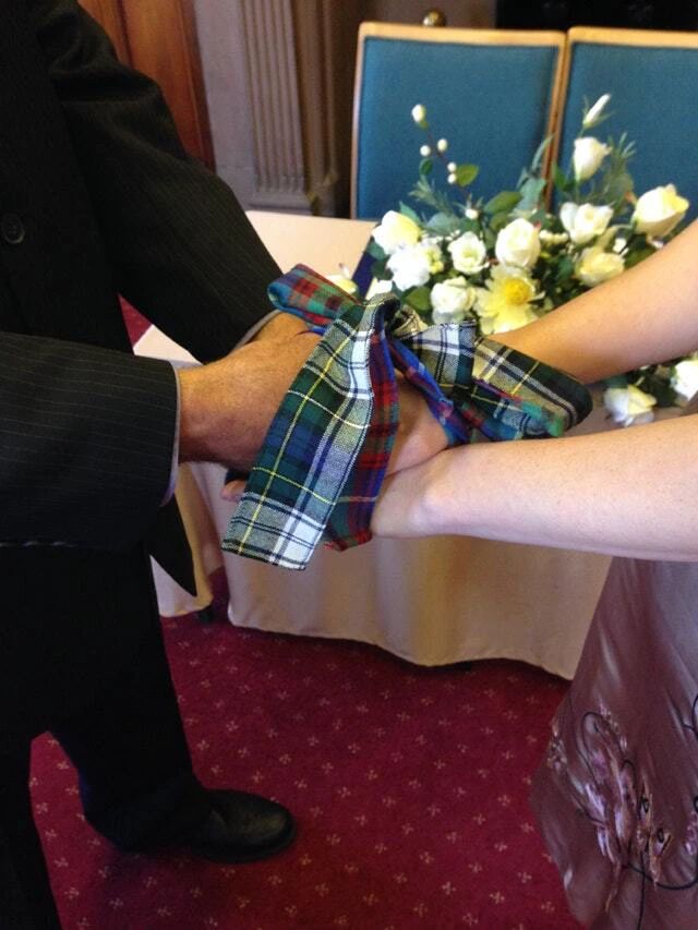 Tartan Handfasting Ribbon Tartan Handfasting Ribbon