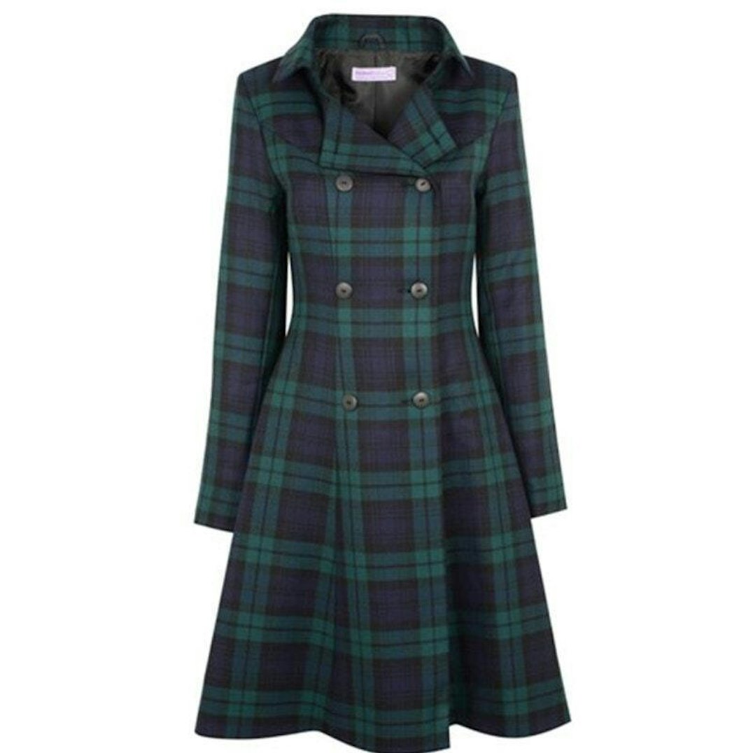 The Kate Coat in Plaid ScotlandShop