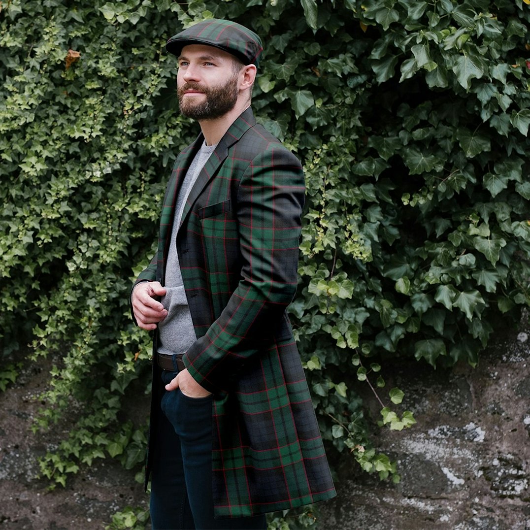 Plaid Suit Jacket Jeans Men's Knee Length Plaid Jacket ScotlandShop