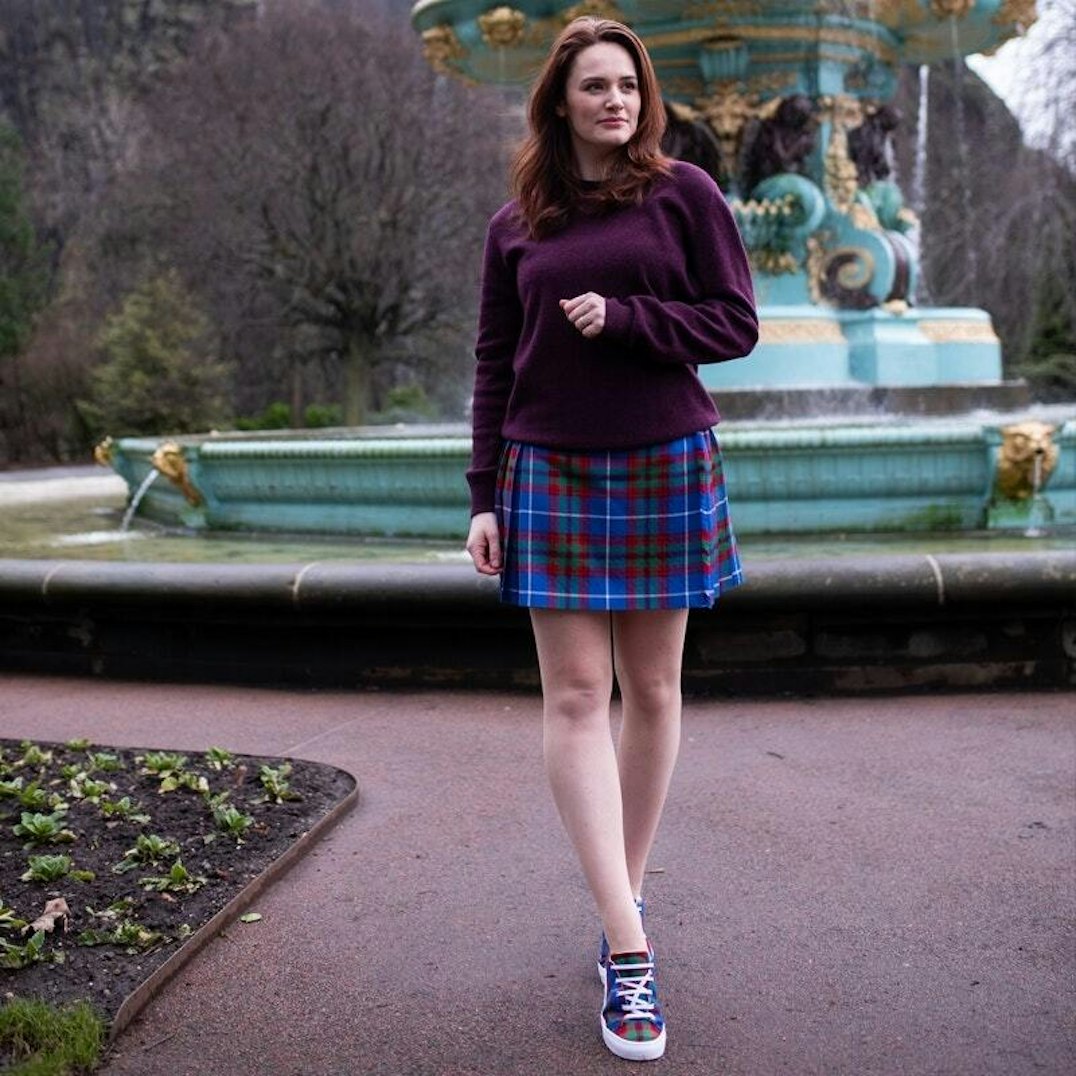 Women's Tartan Mini Kilt made in Scotland ScotlandShop