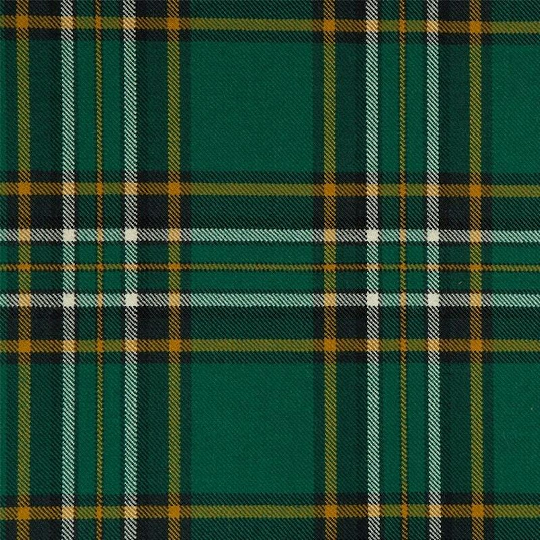 13oz Irish Wool Tartan Fabric Irish County Tartans