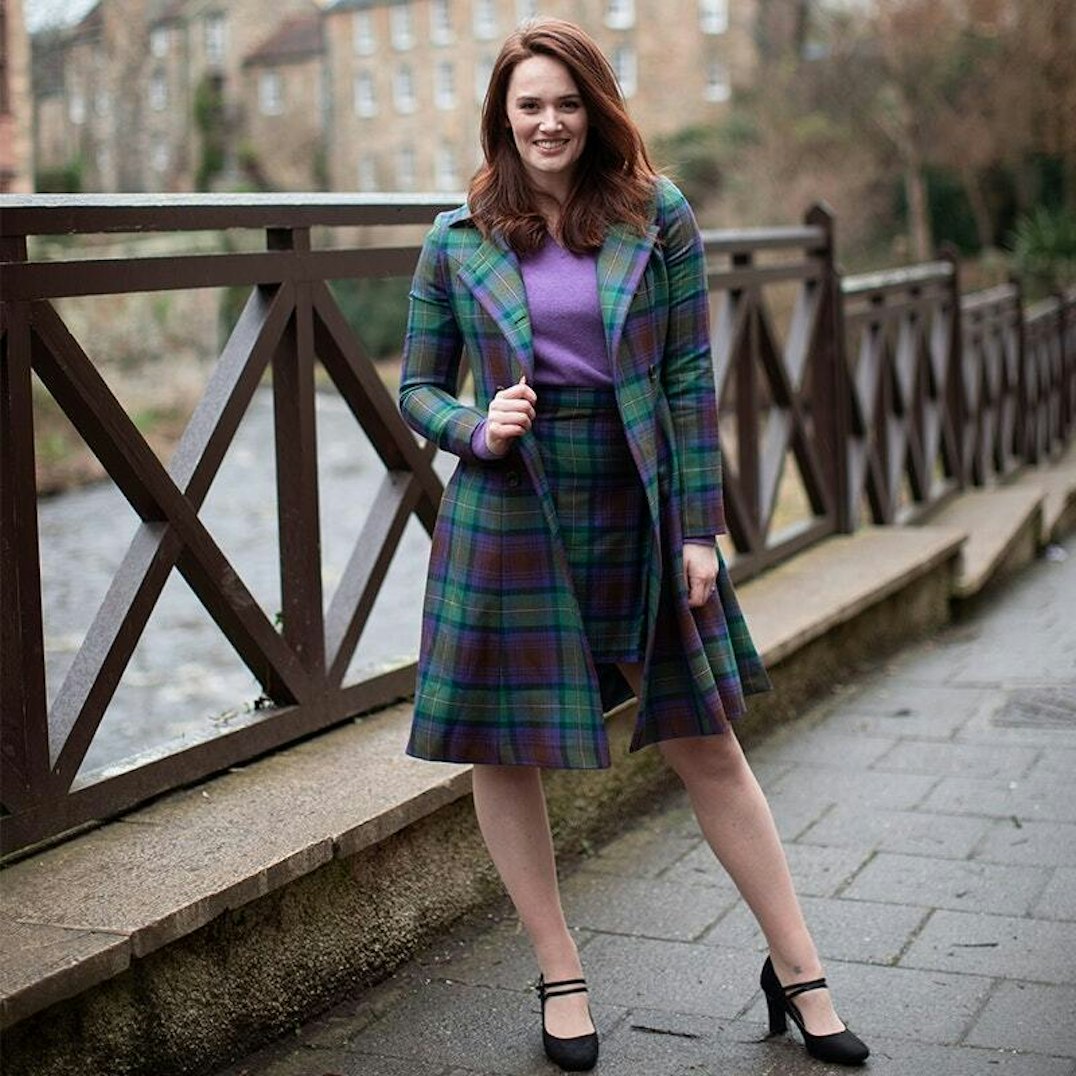 The Kate Coat in Plaid ScotlandShop - Main Image