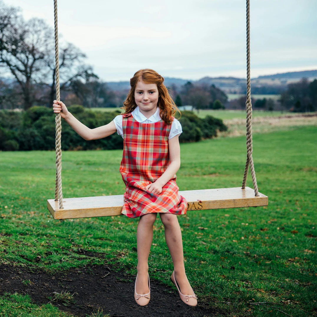 Girl's Plaid Pinafore Dress | ScotlandShop Girl's Plaid Pinafore Dress | ScotlandShop