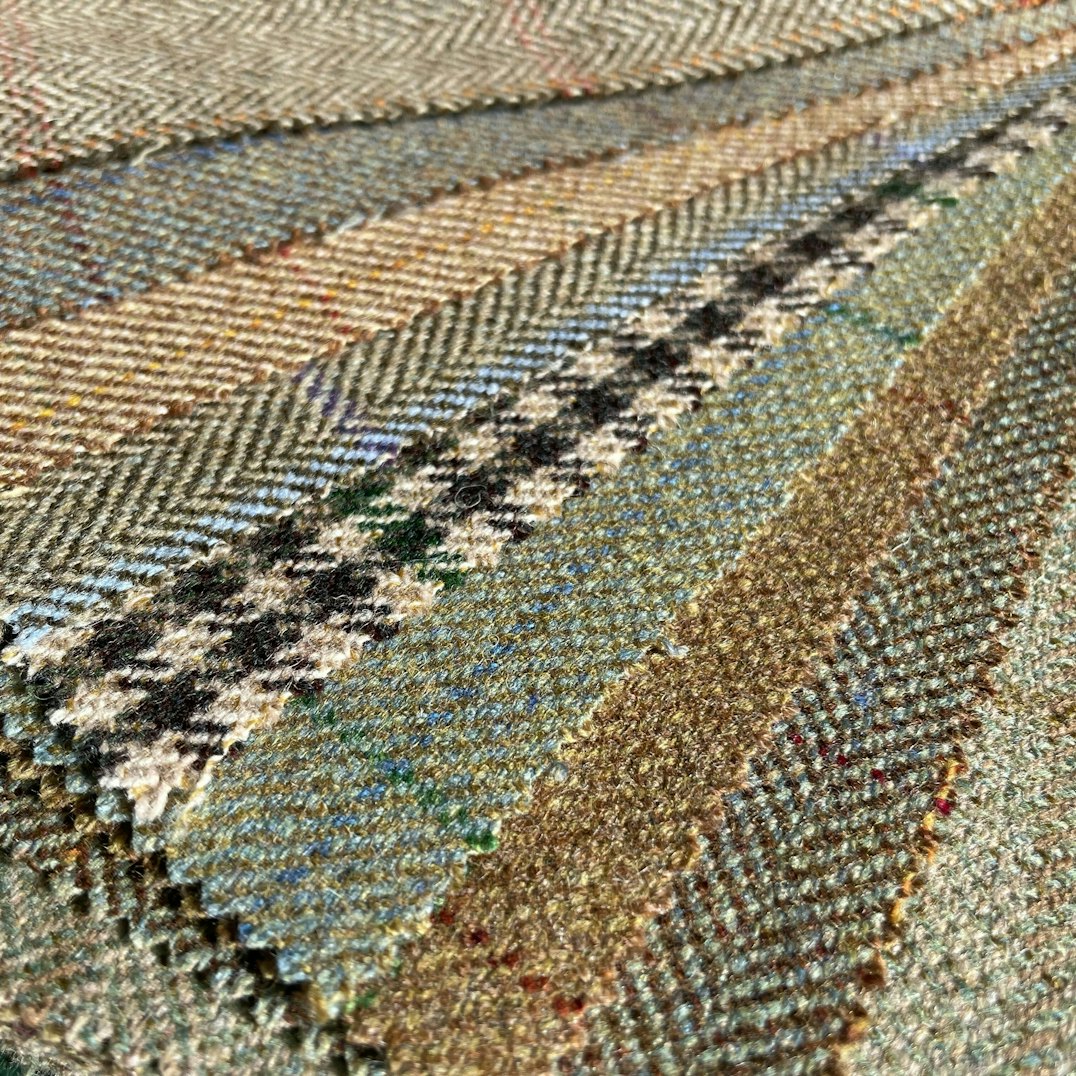 Tessuto Teviot Tweed Check di peso medio Più 500… ScotlandShop